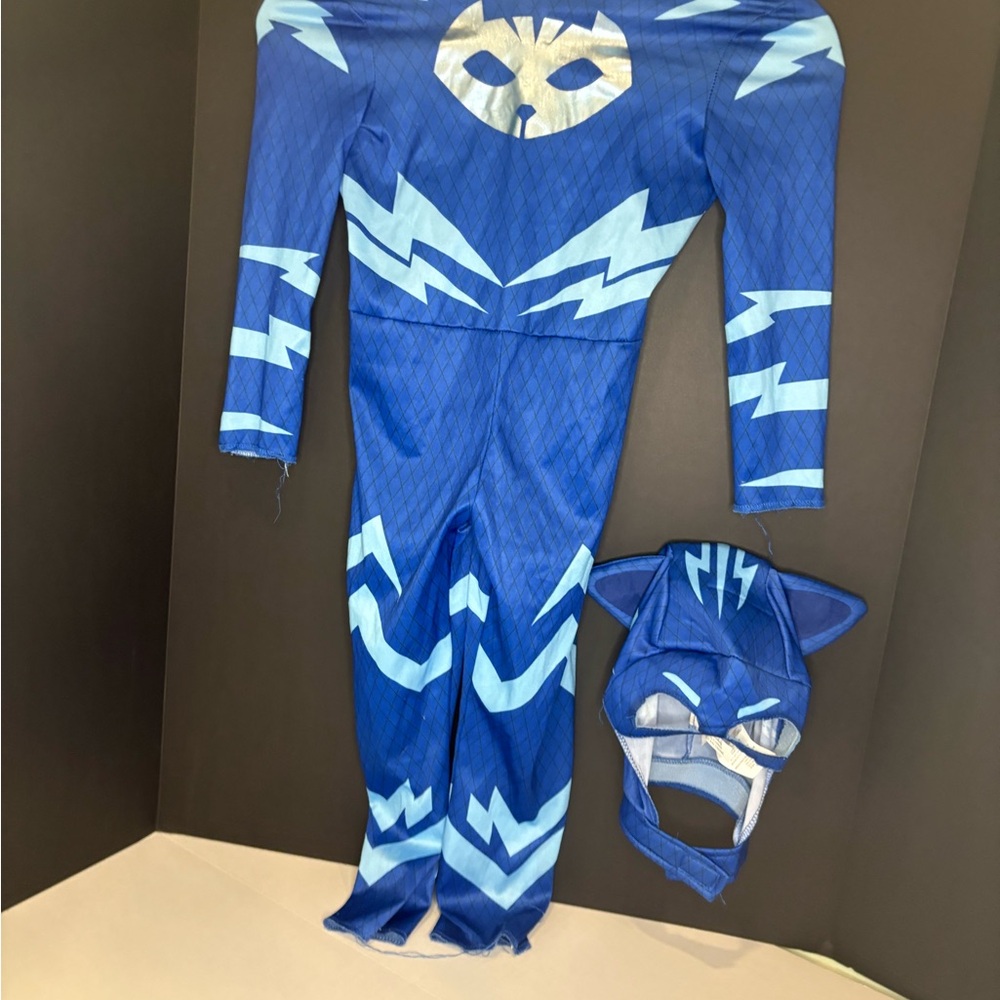 Blue Superhero Kids Costume